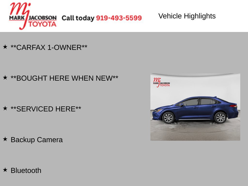 Used 2026 Toyota Corolla LE FWD image 6