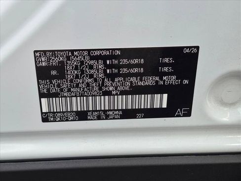 New 2026 Toyota bZ AWD/4WD image 18