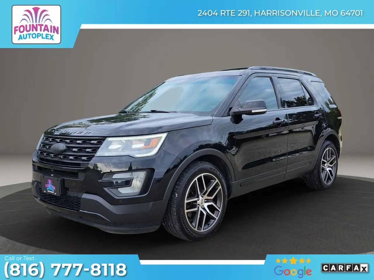 Used 2017 Ford Explorer Sport AWD/4WD image 1