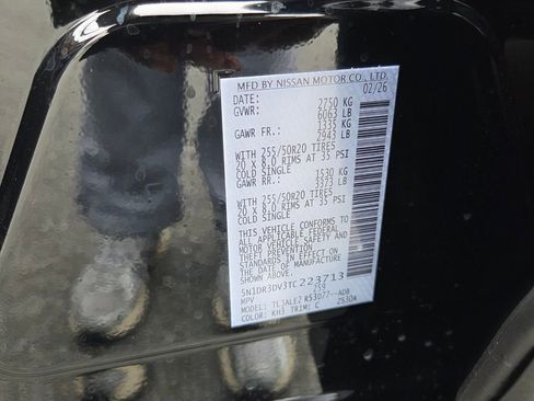 New 2026 Nissan Pathfinder Platinum image 4