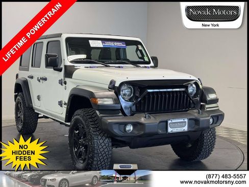 Used 2021 Jeep Wrangler Unlimited Sport AWD/4WD image 1