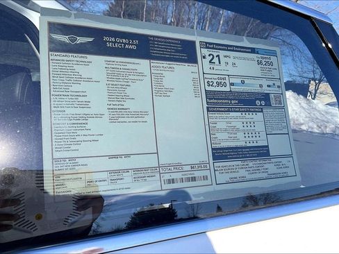 New 2026 Genesis GV80 2.5T Select image 13