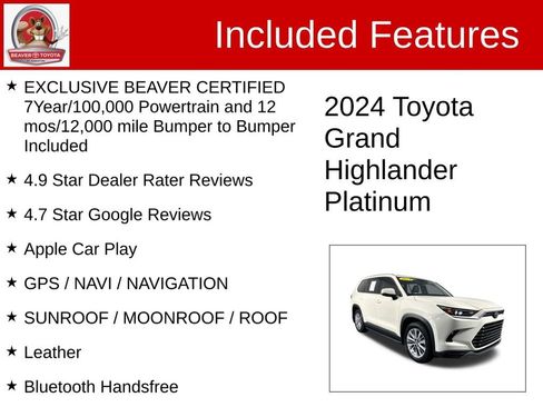 Used 2024 Toyota Grand Highlander AWD image 4