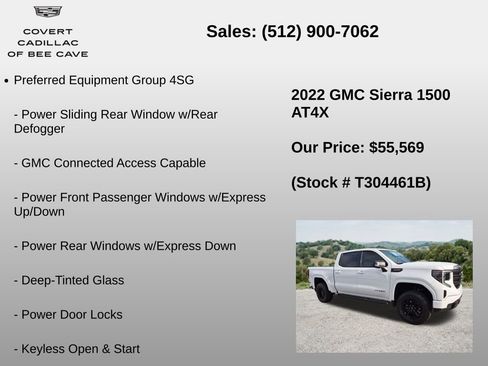 Used 2022 GMC Sierra 1500 AT4X AWD/4WD image 6