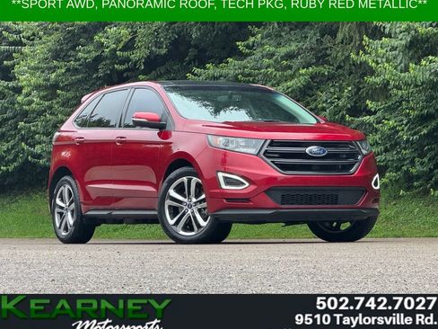 Used 2017 Ford Edge Sport w/ Technology Package AWD/4WD image 1