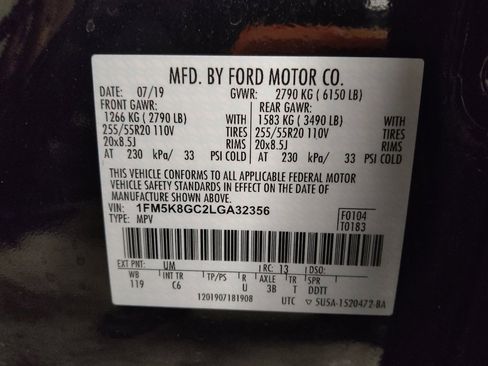 Used 2020 Ford Explorer ST w/ Premium Technology Package image 33