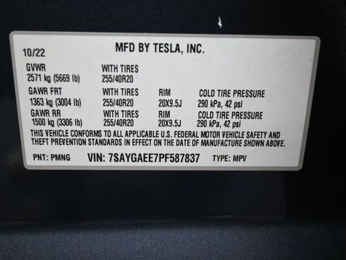 Used 2023 Tesla Model Y Long Range AWD/4WD image 11