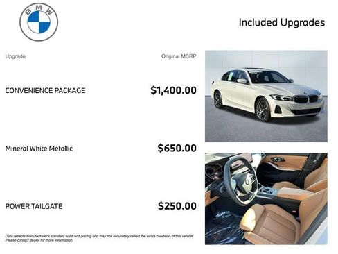 Certified 2025 BMW 330i xDrive Sedan w/ Convenience Package image 3