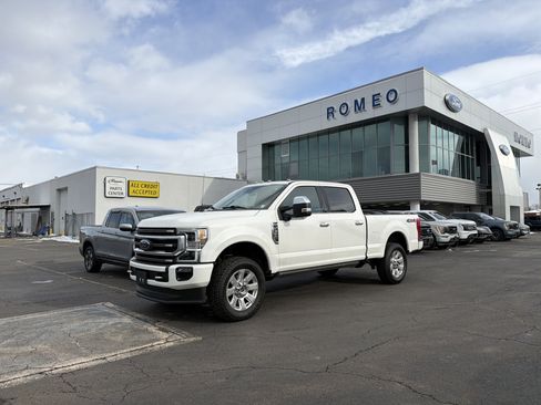 Used 2022 Ford F350 Platinum w/ Snow Plow Prep Package image 1