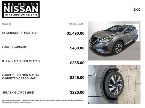 Certified 2023 Nissan Murano SL w/ SL Moonroof Package image 4