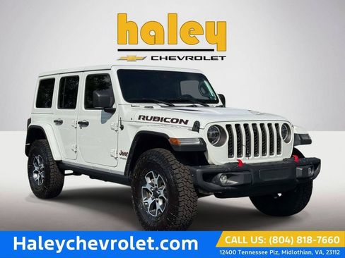 Used 2022 Jeep Wrangler Unlimited Rubicon w/ Steel Bumper Group AWD/4WD image 1