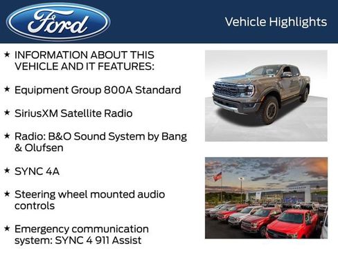 New 2025 Ford Ranger Raptor image 4