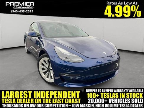 Used 2022 Tesla Model 3 Long Range AWD/4WD image 1