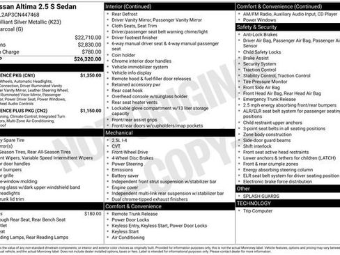Used 2012 Nissan Altima 2.5 S w/ Convenience Pkg image 7