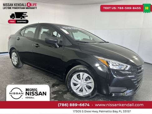 Certified 2025 Nissan Versa S w/ Trunk Package image 1