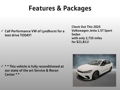 Used 2025 Volkswagen Jetta Sport image 4