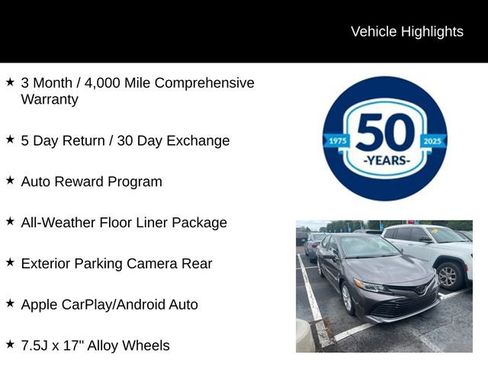 Used 2020 Toyota Camry LE FWD image 5