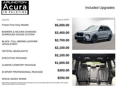 Used 2024 BMW X7 M60i w/ Executive Package AWD/4WD image 4