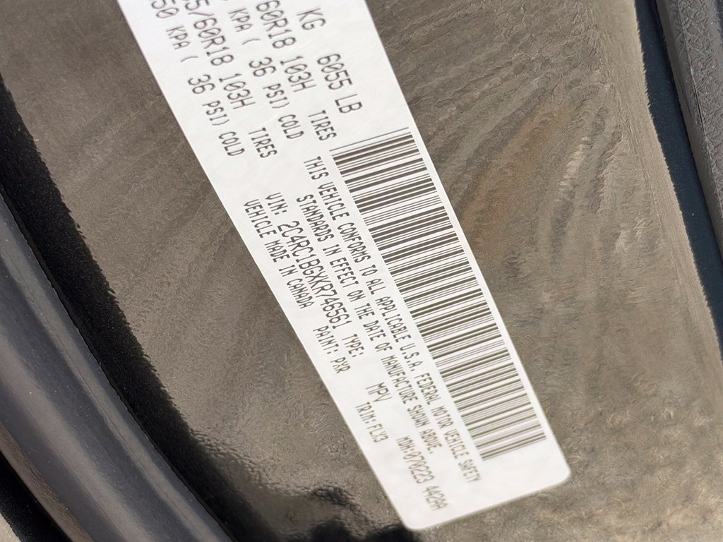 Used 2019 Chrysler Pacifica Touring-L w/ S Appearance Package FWD image 34