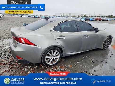 Used 2014 Lexus IS 250 Sedan 4 Door image 4