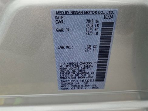 Certified 2025 Nissan Leaf S image 17