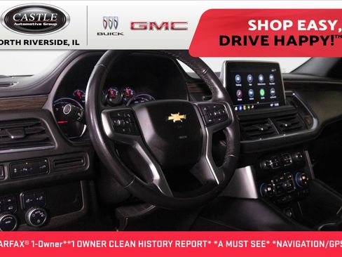 Used 2021 Chevrolet Tahoe LT w/ Rear Media and Nav Package image 1