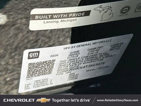 New 2026 Chevrolet Traverse LT w/ Driver Confidence Package FWD image 26