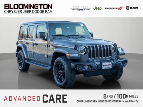 Used 2023 Jeep Wrangler Unlimited Sahara image 1