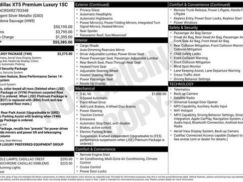 Used 2024 Cadillac XT5 Premium Luxury w/ Technology Package FWD image 33