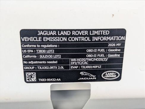 Certified 2026 Land Rover Range Rover Velar S AWD/4WD image 24