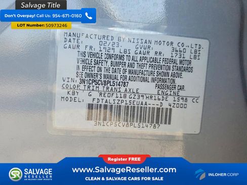Used 2023 Nissan Kicks SV FWD image 17