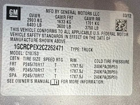 Used 2012 Chevrolet Silverado 1500 W/T image 31