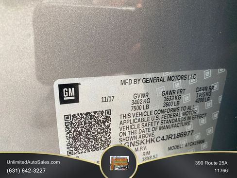 Used 2018 Chevrolet Suburban LT AWD/4WD image 10