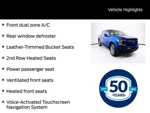 Certified 2018 Ford F150 Lariat w/ Equipment Group 502A Luxury AWD/4WD image 16