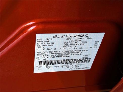 Used 2024 Ford Maverick Lariat AWD/4WD image 27