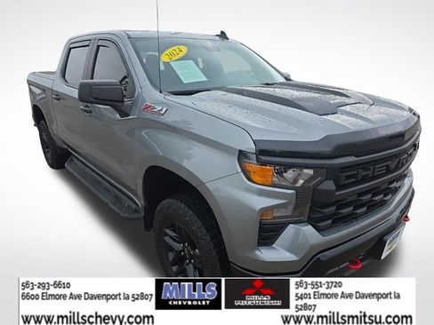 Used 2024 Chevrolet Silverado 1500 Custom Trail Boss AWD/4WD image 7