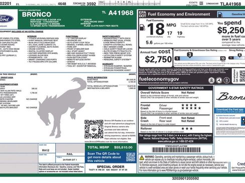 New 2026 Ford Bronco Heritage Edition image 9