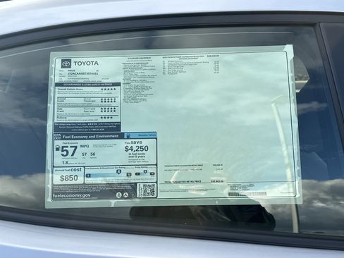 New 2026 Toyota Prius LE image 34