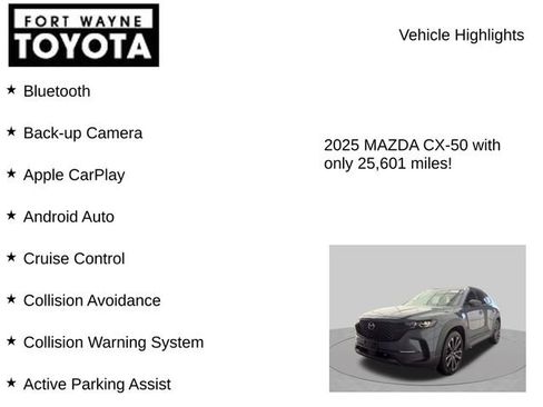 Used 2025 MAZDA CX-50 AWD 2.5 S w/ Premium Plus Pkg image 7