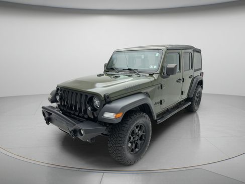 Used 2021 Jeep Wrangler Unlimited Sport AWD/4WD image 3