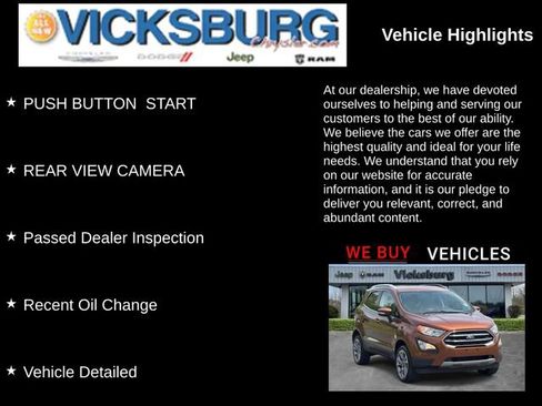 Used 2019 Ford EcoSport Titanium AWD/4WD image 19