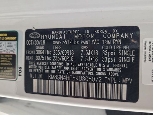 Used 2019 Hyundai Santa Fe XL SE w/ SE Premium Package 02 FWD image 33
