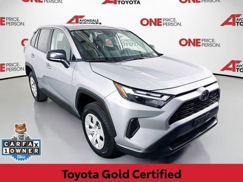 Certified 2025 Toyota RAV4 LE FWD image 1