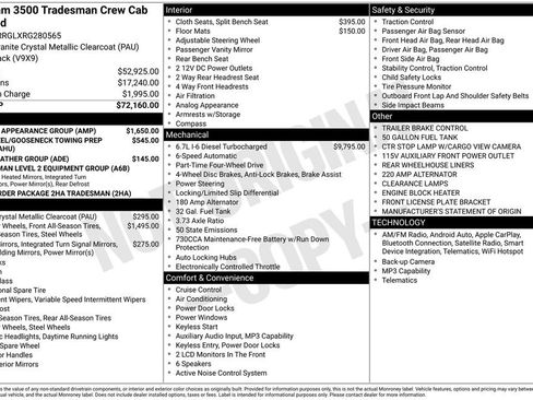 Certified 2024 RAM 3500 Tradesman w/ Chrome Appearance Group image 41