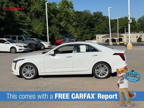 Used 2023 Cadillac CT4 Premium Luxury w/ Climate Package RWD image 2
