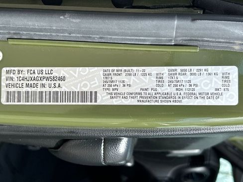 Used 2023 Jeep Wrangler Sport image 31