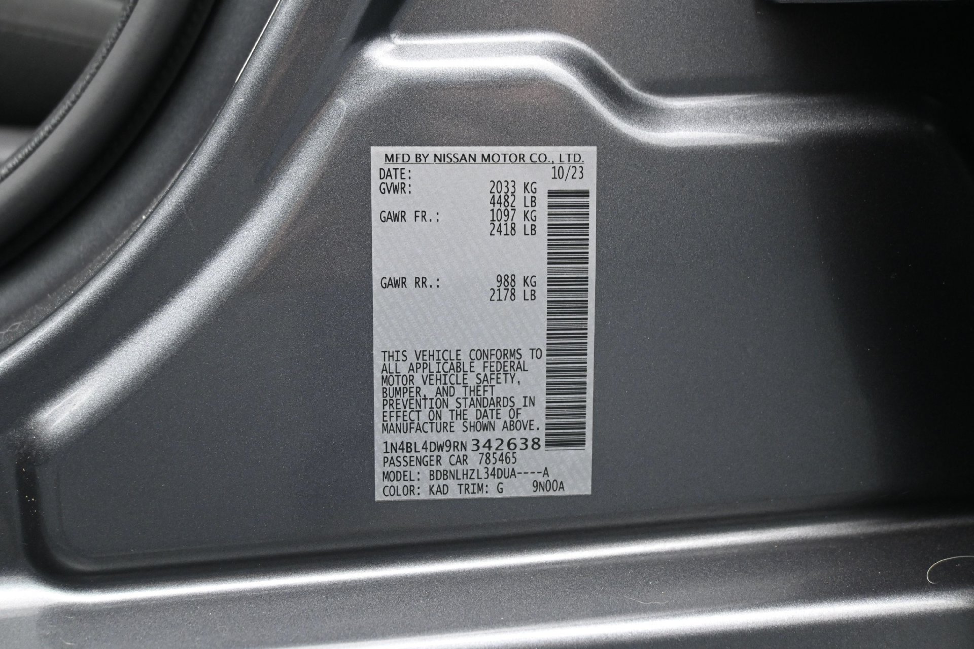 Used 2024 Nissan Altima 2.5 SV AWD/4WD image 23