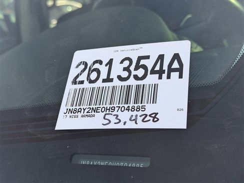 Used 2017 Nissan Armada Platinum w/ Captain Seat Package image 10