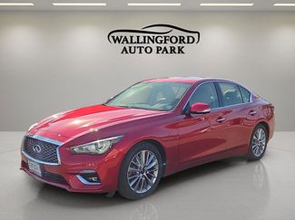 Used 2021 INFINITI Q50 Luxe w/ Seat & Sound Package video 1