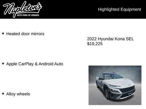 Used 2022 Hyundai Kona SEL AWD/4WD image 6